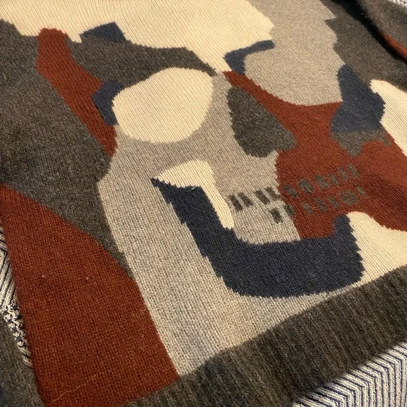 360 cashmere Serrano skull cashmere sweater